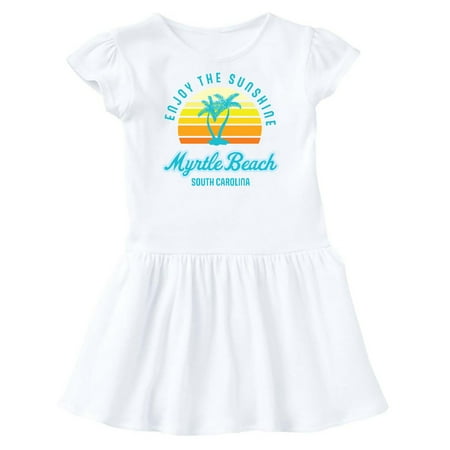 Inktastic Summer Enjoy the Sunshine Myrtle Beach South Carolina Blue Gift Toddler Girl Dress
Inktastic Summer Enjoy the Sunshine Myrtle Beach South Carolina Blue Gift Toddler Girl Dress
