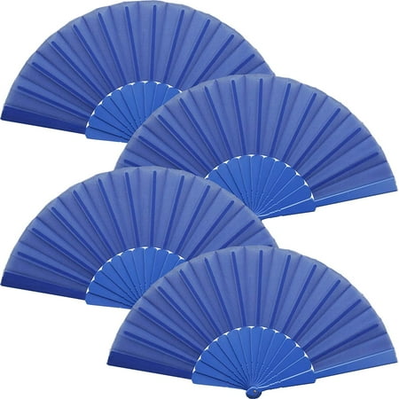 10Pcs Handheld Folding Fans Chinese Fan Oriental Cloth Fabric Fan for Dance Party Wedding Gifts DIY Decoration Home Decorations-Blue
10Pcs Handheld Folding Fans Chinese Fan Oriental Cloth Fabric Fan for Dance Party Wedding Gifts DIY Decoration Home Decorations-Blue