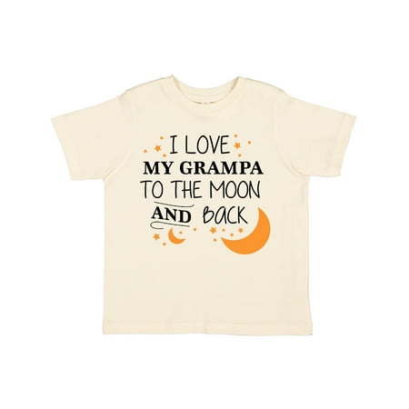 Inktastic I Love My Grampa To The Moon and Back Gift Toddler Boy or Toddler Girl T-Shirt
Inktastic I Love My Grampa To The Moon and Back Gift Toddler Boy or Toddler Girl T-Shirt