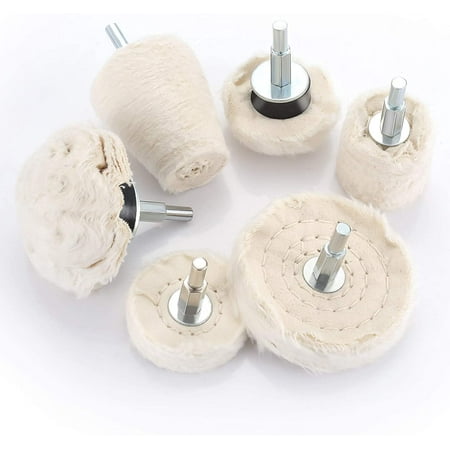Polishing Wheel for Drill Buffing Attachment 6 Pcs Brush Set Conical Polishing Wheel Polishing Cone Polishing Buffing Pad For Manifold Aluminum Stainless Steel Chrome Etc
Polishing Wheel for Drill Buffing Attachment 6 Pcs Brush Set Conical Polishing Wheel Polishing Cone Polishing Buffing Pad For Manifold Aluminum Stainless Steel Chrome Etc