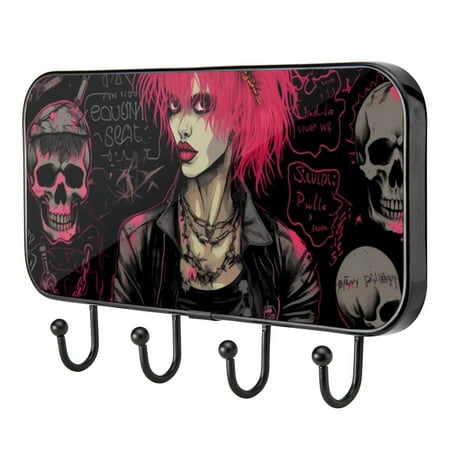 Dark Punk Music Self Adhesive Towel Coat Wood Iron Hooks for Home Keys Door Outdoor Home Improvement Utility Hook
Dark Punk Music Self Adhesive Towel Coat Wood Iron Hooks for Home Keys Door Outdoor Home Improvement Utility Hook