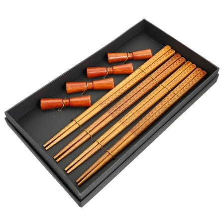 Chopstick and chopstick rest 1 Set Wooden Chopsticks 4 Pairs Of Chopsticks Chopstick Holder Combination
Chopstick and chopstick rest 1 Set Wooden Chopsticks 4 Pairs Of Chopsticks Chopstick Holder Combination