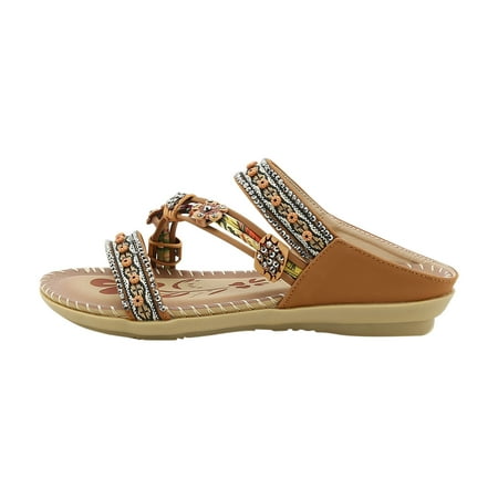 YanHoo Clearance Flat Sandals for Women Dressy Summer Cute Gladiator Slip on Sandal Comfortable Orthopedic T-strap Sandals Ladies Casual Ankle Elastic Bohemian Beach Shoes
YanHoo Clearance Flat Sandals for Women Dressy Summer Cute Gladiator Slip on Sandal Comfortable Orthopedic T-strap Sandals Ladies Casual Ankle Elastic Bohemian Beach Shoes