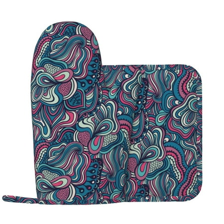 Oven Mitts and Pot Holders Sets funny flowers Non-Slip Silicone Oven Gloves Potholders Cotton Lining Heat Resistant Gloves Hot Pads for Kitchen Cooking Baking
Oven Mitts and Pot Holders Sets funny flowers Non-Slip Silicone Oven Gloves Potholders Cotton Lining Heat Resistant Gloves Hot Pads for Kitchen Cooking Baking