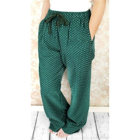 

Women s Soft Pajama Long Pant Polka Dots / Plaid Elastic Waistband Sleepwear Pajama Lounge Pants