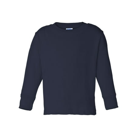 Rabbit Skins Toddler Long Sleeve Cotton Jersey Tee