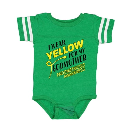 Inktastic I Wear Yellow for My Godmother- Endometriosis Awareness Gift Baby Boy or Baby Girl Bodysuit
Inktastic I Wear Yellow for My Godmother- Endometriosis Awareness Gift Baby Boy or Baby Girl Bodysuit