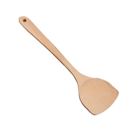 

20PCS Non-stick Pot-specific Spatula Wooden Spatula Fried Rice Scoop Wood Cooking Long Handle Spoon Shovel 39*9cm