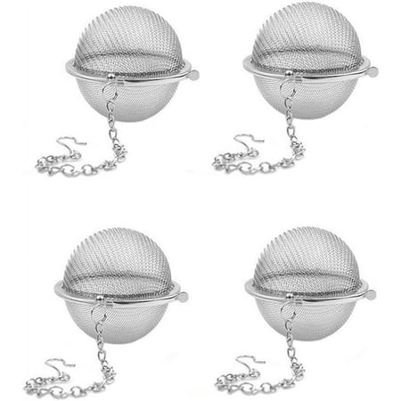 Namzi -a 4 Pcs Stainless Steel Mesh Tea Infuser Tea Strainer for Loose Tea (Diameter 1.97 )
Namzi -a 4 Pcs Stainless Steel Mesh Tea Infuser Tea Strainer for Loose Tea (Diameter 1.97 )