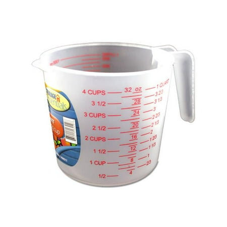 Bulk Buys HW011-72 One Quart Measuring Cup -Pack of 72