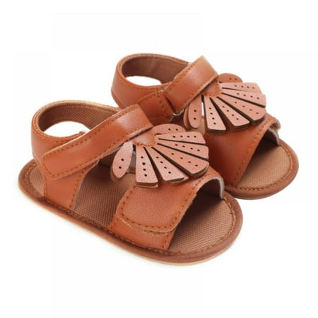 Summark Baby Girls Leather Shoes Summer Sandals Anti-Slip Open Toe Infant Flat Solid Color Walking Shoes Footwear 0-18 Months
Summark Baby Girls Leather Shoes Summer Sandals Anti-Slip Open Toe Infant Flat Solid Color Walking Shoes Footwear 0-18 Months