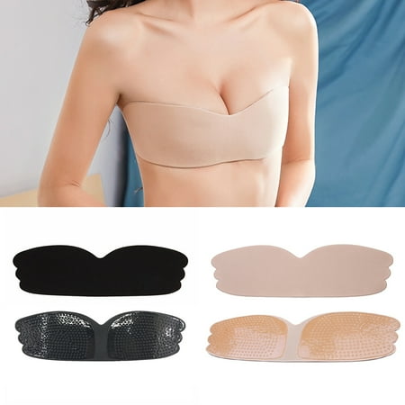 harmtty Soft Silicone Push-Up Strapless Backless Self-Adhesive Women Invisible Bra Black
harmtty Soft Silicone Push-Up Strapless Backless Self-Adhesive Women Invisible Bra Black