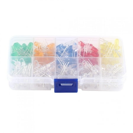 2024 200pcs 5mm LED Light emitting Diodes Yellow Red Blue Green Orange Light Assortment Kit
2024 200pcs 5mm LED Light emitting Diodes Yellow Red Blue Green Orange Light Assortment Kit