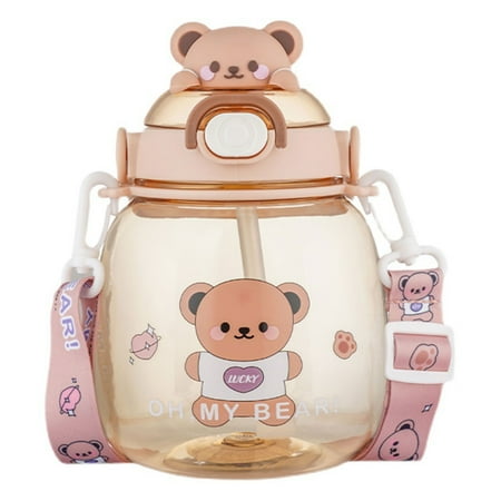 CDJLY 1310ml Big Belly Cup Cartoon Animal Straw Kawaii Water Bottle for Milk Juice Tea
CDJLY 1310ml Big Belly Cup Cartoon Animal Straw Kawaii Water Bottle for Milk Juice Tea