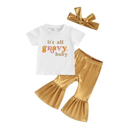 Bebiullo Toddler Baby Girls Clothing Letter Print Short Sleeve T-shirt+Flare Pants+Headband 3PCS Summer Set 12-18 Months
Bebiullo Toddler Baby Girls Clothing Letter Print Short Sleeve T-shirt+Flare Pants+Headband 3PCS Summer Set 12-18 Months