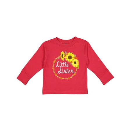 Inktastic Little Sister Sunflower Wreath Gift Toddler Boy or Toddler Girl Long Sleeve T-Shirt
Inktastic Little Sister Sunflower Wreath Gift Toddler Boy or Toddler Girl Long Sleeve T-Shirt