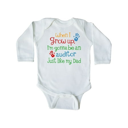 Inktastic Future Auditor Like My Dad Gift Baby Boy or Baby Girl Long Sleeve Bodysuit
Inktastic Future Auditor Like My Dad Gift Baby Boy or Baby Girl Long Sleeve Bodysuit