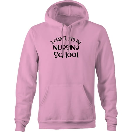Pink I Cant Im In Nursing School Study Nurse Hospital Scrubs SM