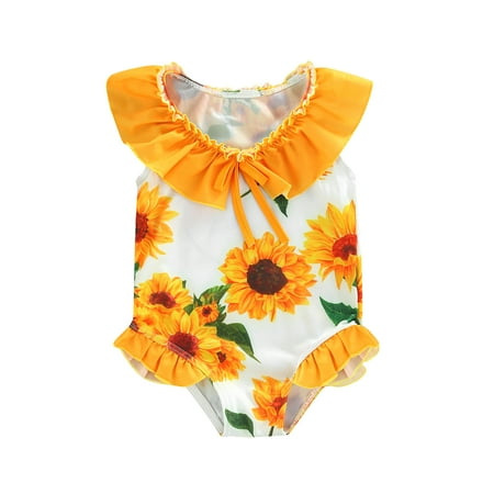 COUTEXYI Kids Girls Casual Swimwear Romper Sunflower Printed Ruffled Sleeveless Triangle Bodysuit
COUTEXYI Kids Girls Casual Swimwear Romper Sunflower Printed Ruffled Sleeveless Triangle Bodysuit
