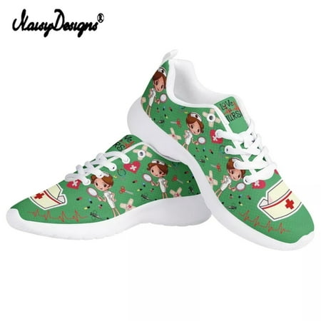 Noisydesigns Medicine Style Women Flats Cute Classic Nurse Breathable Air Mesh Sneaker Shoes for Female Light Lace-Up Zapatos 
Noisydesigns Medicine Style Women Flats Cute Classic Nurse Breathable Air Mesh Sneaker Shoes for Female Light Lace-Up Zapatos