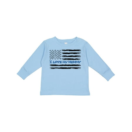 Inktastic I Love My Mommy- Police Officer Distressed Flag Gift Toddler Boy or Toddler Girl Long Sleeve T-Shirt
Inktastic I Love My Mommy- Police Officer Distressed Flag Gift Toddler Boy or Toddler Girl Long Sleeve T-Shirt