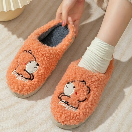 NEGJ Couple Women s Winter Indoor Home Plus Velvet Warm Thick Bottom Non Slip Cotton Slippers
NEGJ Couple Women s Winter Indoor Home Plus Velvet Warm Thick Bottom Non Slip Cotton Slippers