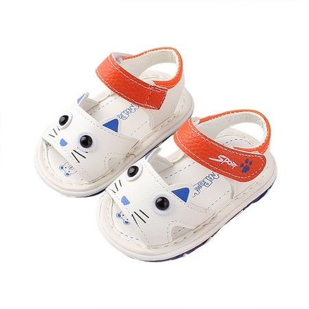 Infant Baby Boys and Girls Summer Walking Sandals Cute Cartoon Open-toe Sandals Casual Breathable Soft-sole Newborn Prewalker Shoes
Infant Baby Boys and Girls Summer Walking Sandals Cute Cartoon Open-toe Sandals Casual Breathable Soft-sole Newborn Prewalker Shoes