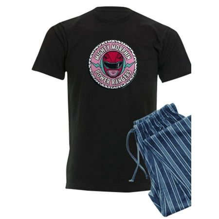 CafePress - Mighty Morphin Power Rangers Red Ra - Men s Dark Pajamas