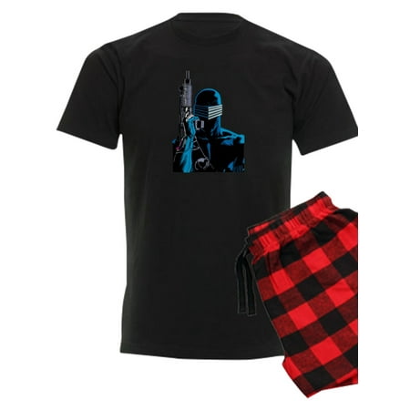 CafePress - G.I. Joe Snake Eyes With Gun - Men s Dark Pajamas