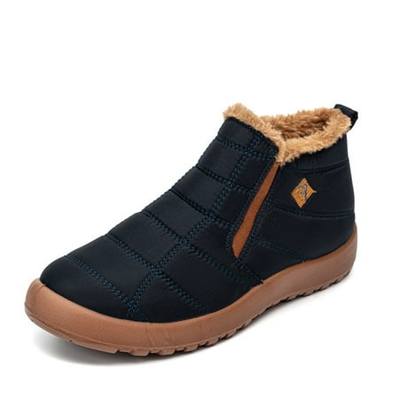 Winter Fleece Liner Ankle Snow Boots Waterproof Casual Thermal Slip On Anti-Slip Boots Women‘s Footwear
Winter Fleece Liner Ankle Snow Boots Waterproof Casual Thermal Slip On Anti-Slip Boots Women‘s Footwear