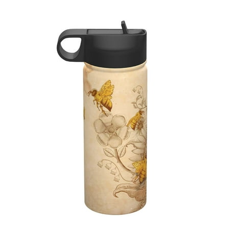 Salouo Pattern 18 oz Water Bottle With Straw Stainless Steel Sports Water Cup Flask Wide Mouth Travel Thermal Mug for Home Office Car
Salouo Pattern 18 oz Water Bottle With Straw Stainless Steel Sports Water Cup Flask Wide Mouth Travel Thermal Mug for Home Office Car