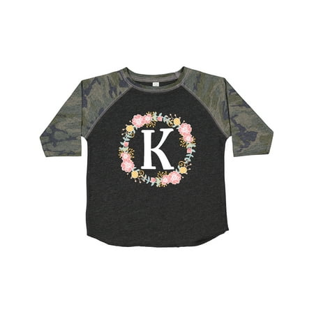 Inktastic Monogram Letter K Rose Floral Wreath Gift Gift Toddler Toddler Girl T-Shirt
Inktastic Monogram Letter K Rose Floral Wreath Gift Gift Toddler Toddler Girl T-Shirt