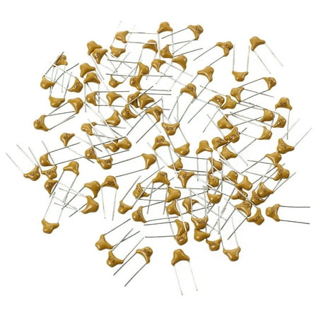 100 Pcs 1uF 5.08mm Lead Spacing Monolithic Ceramic Capacitor
