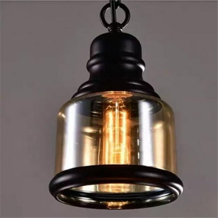 Pendant Lamp - Glass and Metal Decoration - Iron Pothook Bar On Ceiling - 40W
Pendant Lamp - Glass and Metal Decoration - Iron Pothook Bar On Ceiling - 40W