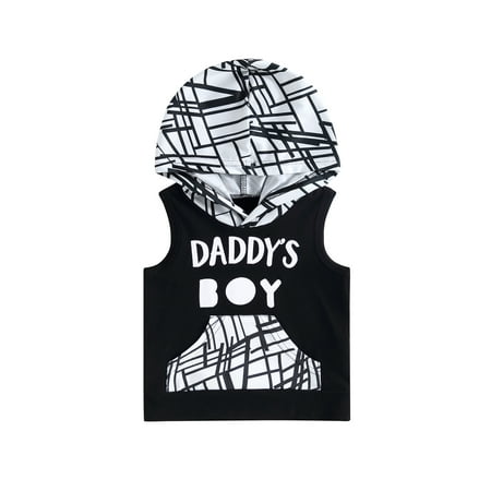 LisenraIn 0-3Y Toddler Baby Boys Hoodies T Shirts Sleeveless Geometric Letter Print Patchwork Front Pocket Tops
LisenraIn 0-3Y Toddler Baby Boys Hoodies T Shirts Sleeveless Geometric Letter Print Patchwork Front Pocket Tops