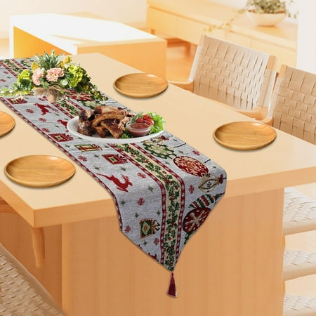 Skpblutn Home Decoration Christmas Ation Christmas Holiday Table Runner Christmas Party Ation Home Decor D
Skpblutn Home Decoration Christmas Ation Christmas Holiday Table Runner Christmas Party Ation Home Decor D