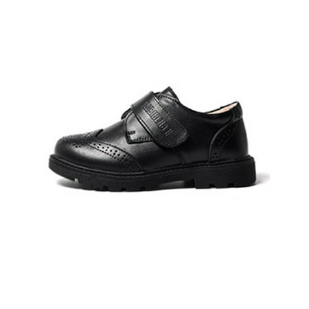 Lacyhop Boys Oxfords Performance Dress Shoes Magic Tape Flats Formal Casual Loafers Lightweight Wingtip Uniform Shoe Black 4Y
Lacyhop Boys Oxfords Performance Dress Shoes Magic Tape Flats Formal Casual Loafers Lightweight Wingtip Uniform Shoe Black 4Y