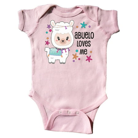 Inktastic Abuelo Loves Me- cute and happy llama Gift Baby Boy or Baby Girl Bodysuit
Inktastic Abuelo Loves Me- cute and happy llama Gift Baby Boy or Baby Girl Bodysuit