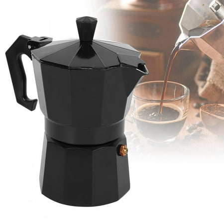 Brrnoo Aluminum Coffee Pot 150ml 3Cup Aluminum Coffee Maker Pot Kitchen Accessory for Hone Office Coffee Shop Use
Brrnoo Aluminum Coffee Pot 150ml 3Cup Aluminum Coffee Maker Pot Kitchen Accessory for Hone Office Coffee Shop Use