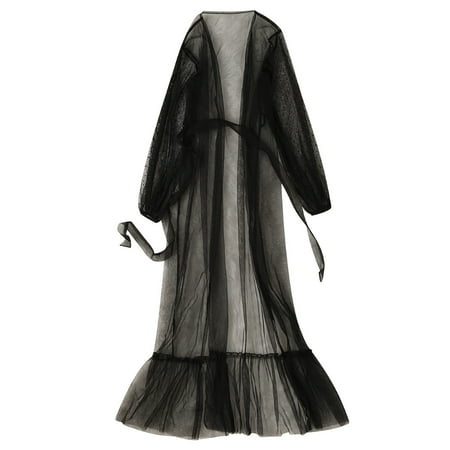 Noarlalf underwear women Lingerie for Women Long Lace Dress Sheer Gown See Through Kimono Robe womens underwear
Noarlalf underwear women Lingerie for Women Long Lace Dress Sheer Gown See Through Kimono Robe womens underwear