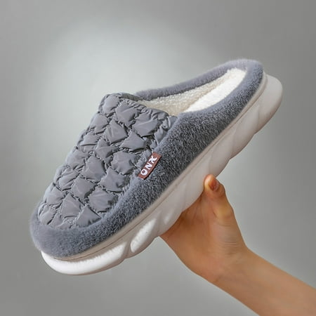 Huilaibazo Fuzzy Slippers For Men Couple Men s Winter Indoor Home Plus Velvet Warm Thick Bottom Non Slip Cotton Slippers
Huilaibazo Fuzzy Slippers For Men Couple Men s Winter Indoor Home Plus Velvet Warm Thick Bottom Non Slip Cotton Slippers