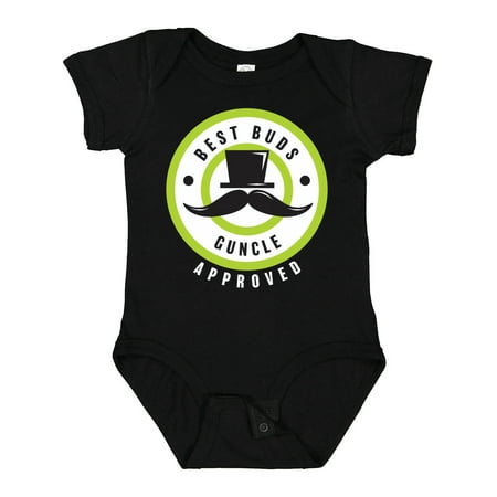Inktastic Best Buds Guncle Approved with Tophat and Mustache Gift Baby Boy Bodysuit
Inktastic Best Buds Guncle Approved with Tophat and Mustache Gift Baby Boy Bodysuit