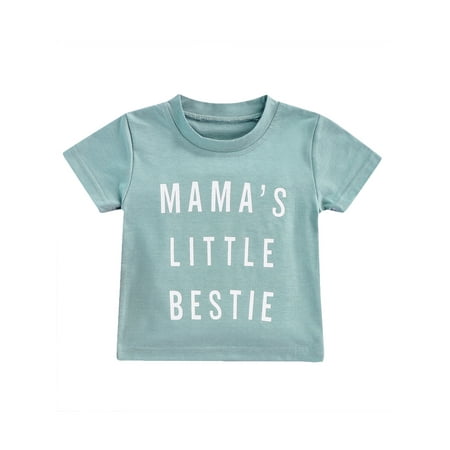 aturustex Summer Baby Unisex Short Sleeve T Shirts Letter Print Casual Blouse Tee Kids Crewneck Shirt Clothes (1-6 Years)
aturustex Summer Baby Unisex Short Sleeve T Shirts Letter Print Casual Blouse Tee Kids Crewneck Shirt Clothes (1-6 Years)