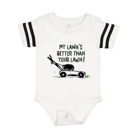 Inktastic Father s Day Dad My Lawn s Better Than Your Lawn! Gift Baby Boy or Baby Girl Bodysuit
Inktastic Father s Day Dad My Lawn s Better Than Your Lawn! Gift Baby Boy or Baby Girl Bodysuit