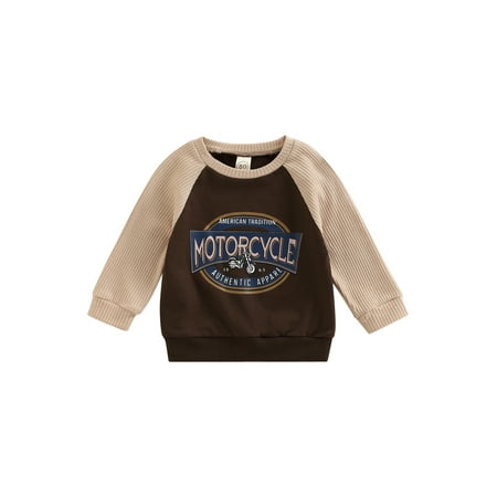 jaweiwi Kids Boys Girls Sweatshirts Contrast Color Letter Print Round Neck Long Sleeve Pullovers Spring Autumn Casual Tops 6 12 18 24 Month 3 4 Years
jaweiwi Kids Boys Girls Sweatshirts Contrast Color Letter Print Round Neck Long Sleeve Pullovers Spring Autumn Casual Tops 6 12 18 24 Month 3 4 Years