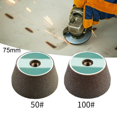 XWQ 75mm Professional Grinding Wheel M9 Screw Thread Widely Used High Precision Concrete Grinding Wheel for Rotary Tool
XWQ 75mm Professional Grinding Wheel M9 Screw Thread Widely Used High Precision Concrete Grinding Wheel for Rotary Tool