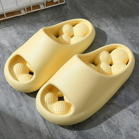QWZNDZGR New Soft EVA Men Women Summer Beach Slippers Fashion Outdoor Indoor Flip Flops Male Thick Sole Anti-Slip Massage Cloud Shoes
QWZNDZGR New Soft EVA Men Women Summer Beach Slippers Fashion Outdoor Indoor Flip Flops Male Thick Sole Anti-Slip Massage Cloud Shoes