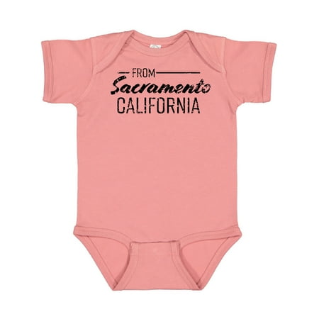 Inktastic From Sacramento California in Black Distressed Text Gift Baby Boy or Baby Girl Bodysuit
Inktastic From Sacramento California in Black Distressed Text Gift Baby Boy or Baby Girl Bodysuit