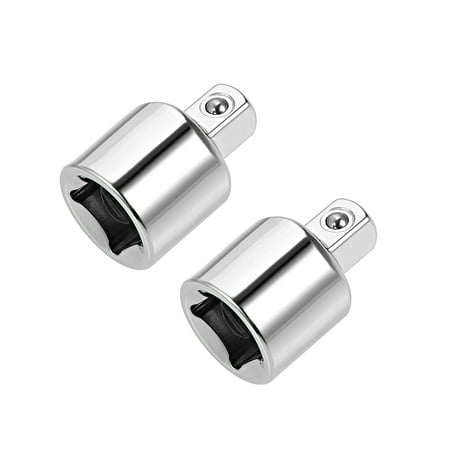 2 Pcs 3/8 Drive (F) x 1/4 (M) Socket Reducer for Ratchet Wrenches Female to Male Cr-V
2 Pcs 3/8 Drive (F) x 1/4 (M) Socket Reducer for Ratchet Wrenches Female to Male Cr-V