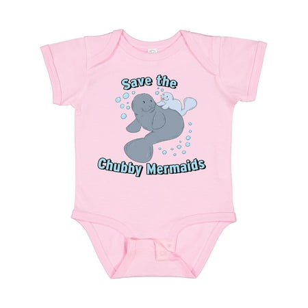 Inktastic Save the Chubby Mermaids with Cute Manatees Gift Baby Boy or Baby Girl Bodysuit
Inktastic Save the Chubby Mermaids with Cute Manatees Gift Baby Boy or Baby Girl Bodysuit